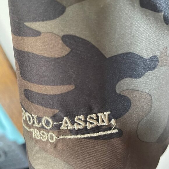 U.S. Polo Assn Winter Camuflauge Jacket Size M - Picture 7 of 16
